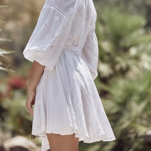 VELVET, GRACIE EYELET DRESS - Picture 6 of 7